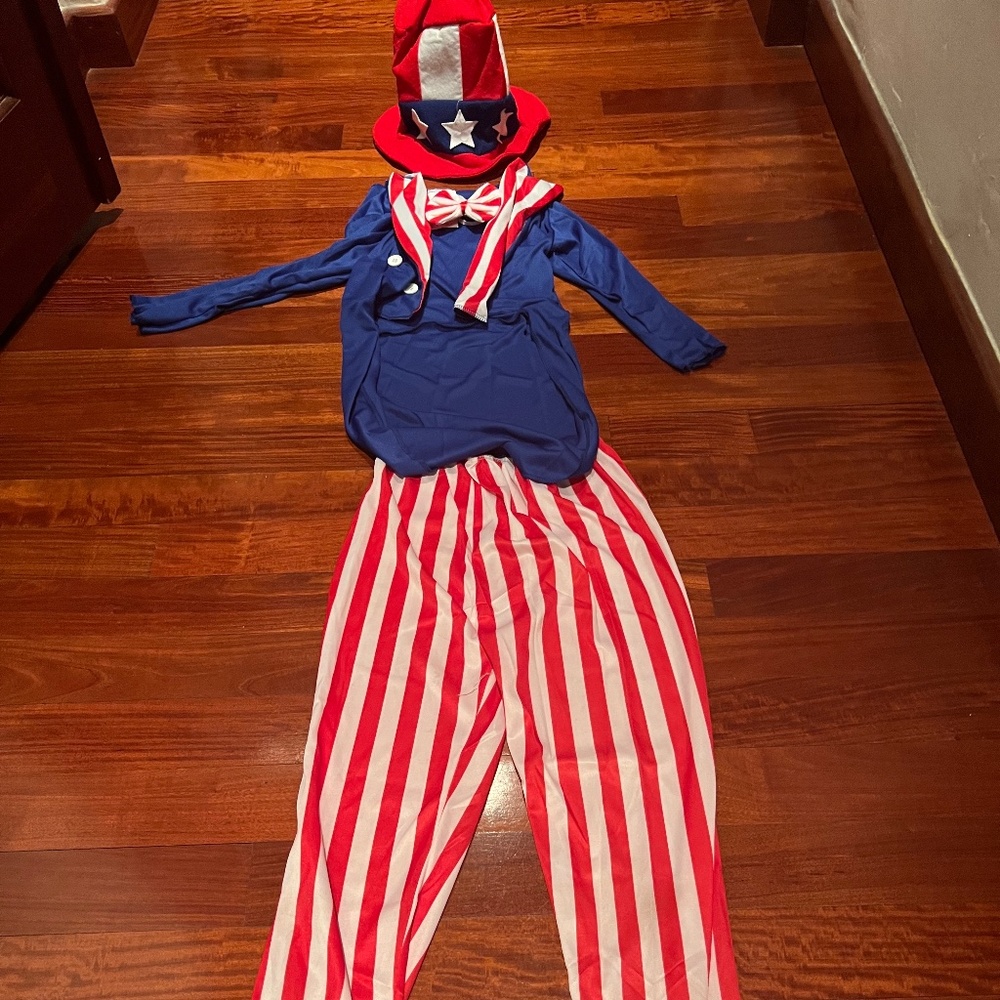 Uncle Sam boy's MED costume